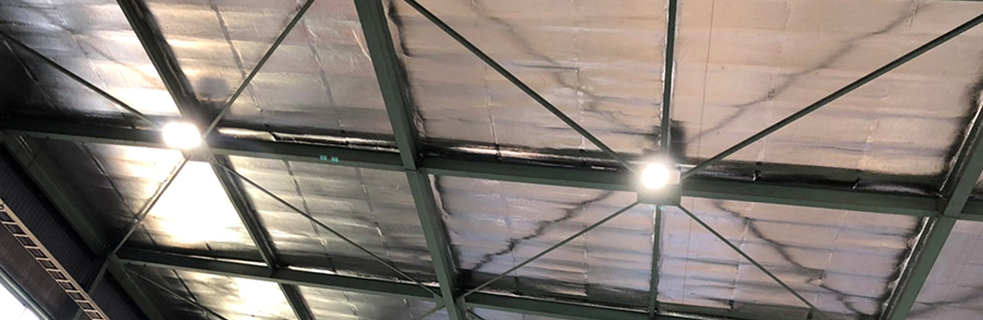 耐火・断熱の吹付け施工とカッター工事,遮熱工事で、快適・安心空間を創ります。お客様満足と社員満足を両輪として、情熱と勇気を持って積極的に行動し、広く社会に貢献します。